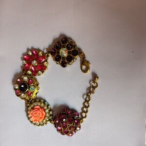 Vintage rhinestone bracelet